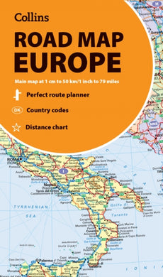 Collins Road Map of Europe : Folded Map-9780008716479