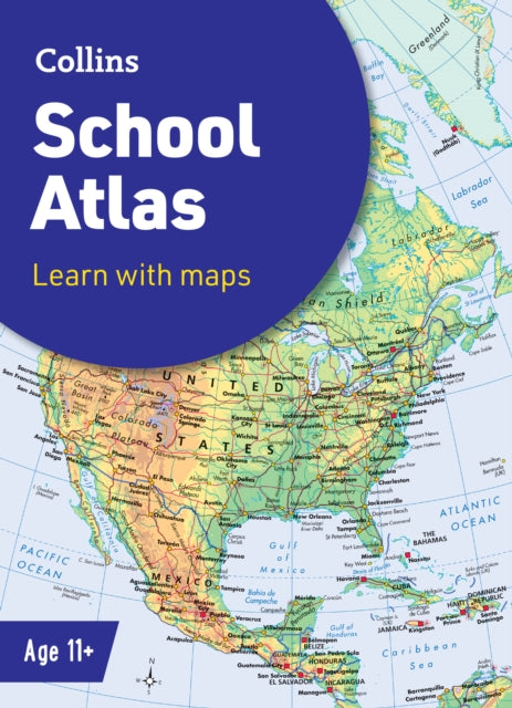 Collins School Atlas : Ideal for Learning at School and at Home-9780008716509