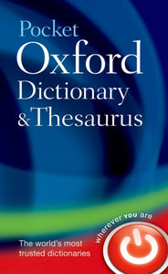 Pocket Oxford Dictionary and Thesaurus-9780199532865