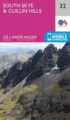 South Skye & Cuillin Hills : 032-9780319261309