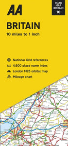 AA Road Map Britain : 10-9780749583576