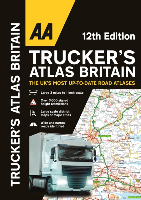 AA Trucker's Atlas Britain-9780749583583