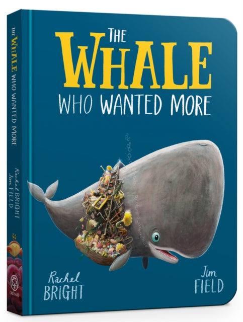 The Whale Who Wanted More Board Book-9781408364062