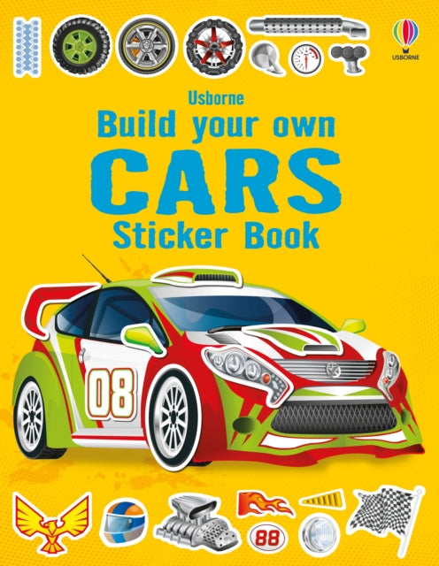 Build your own Cars Sticker book-9781409555384