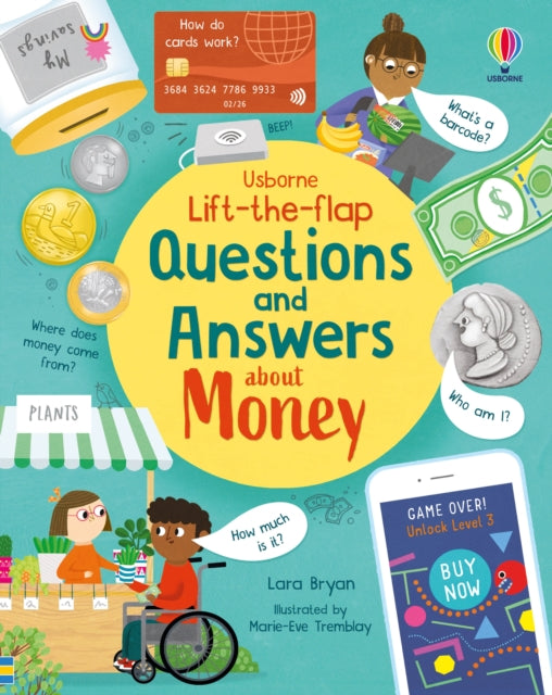 Lift-the-flap Questions and Answers about Money-9781803702513