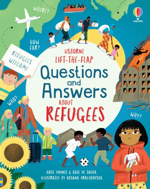 Lift-the-flap Questions and Answers about Refugees-9781803709987