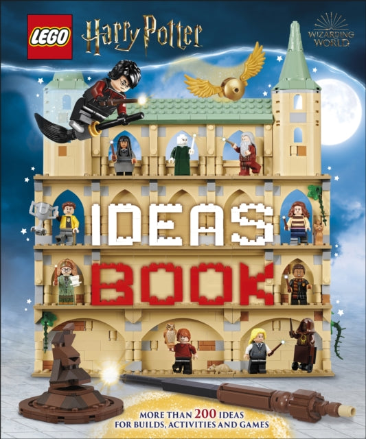 LEGO Harry Potter Ideas Book : More Than 200 Ideas for Builds, Activities and Games-9780241610589